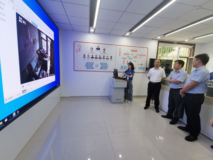 【燕山网格学院】市委组织部副部长宁延学调研燕山网格学院建设工作