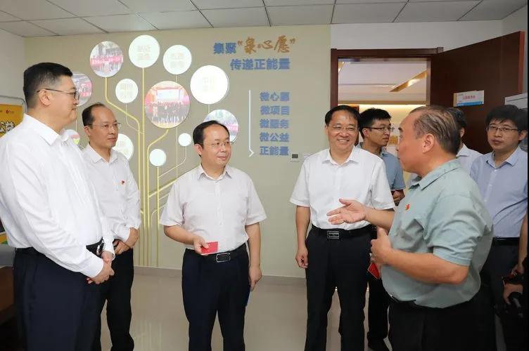 中组部调研组到历下区调研城市基层党建及网格化治理工作