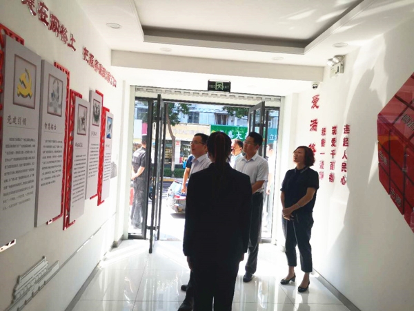 济南软件开发  刘海峰到东关街道调研网格化社会治理工作